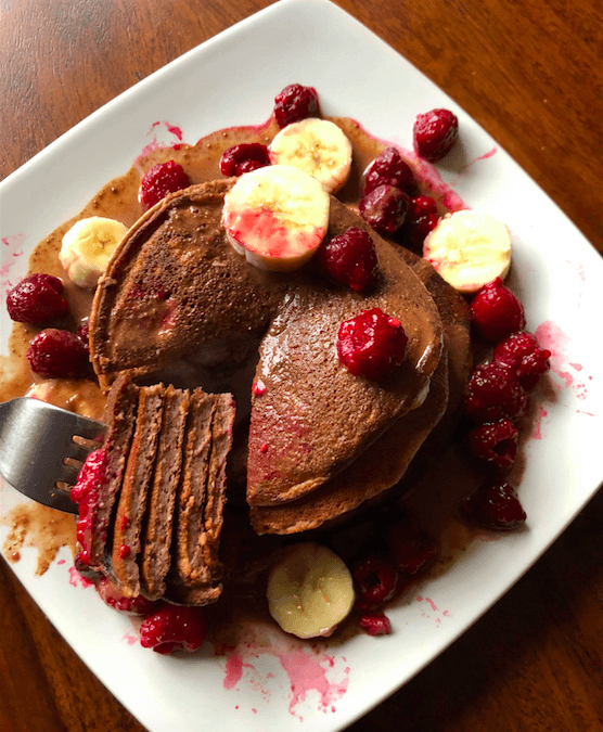 Recipe: Chocolate Protein Pancakes / Inc Savoury Option